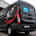 Combo Vinyl & Print Vehicle Graphics